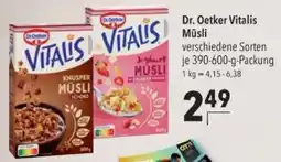 Citti Dr. Oetker Vitalis Müsli tilbud