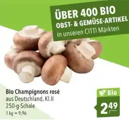 Citti Bio Champignons rosé tilbud