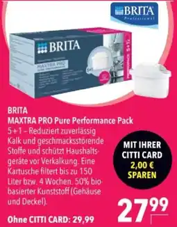 Citti Brita maxtra pro pure performance pack tilbud