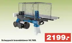 Bauhaus Scheppach brændekløver HL760L tilbud