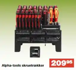 Bauhaus Alpha-tools skruetrækker tilbud