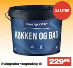 Bauhaus Swingcolor vægmaling tilbud