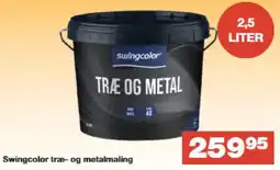 Bauhaus Swingcolor træ- og metalmaling tilbud