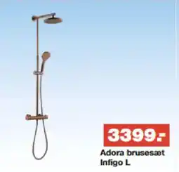 Bauhaus Adora brusesæt Infigo L tilbud
