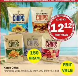 Købmandsgården Kettle Chips tilbud