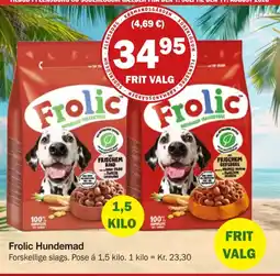 Købmandsgården Frolic Hundemad tilbud