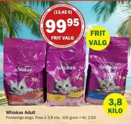 Købmandsgården Whiskas Adult tilbud