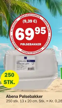 Købmandsgården Abena Pølsebakker tilbud