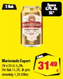 Calle Mariestads Export tilbud