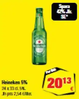 Calle Heineken 5% tilbud