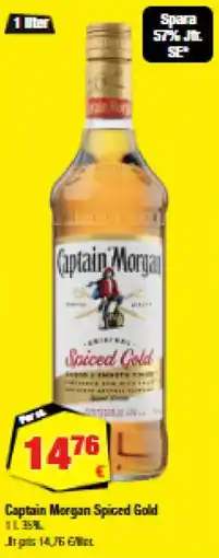 Calle Captain Morgan Spiced Gold tilbud