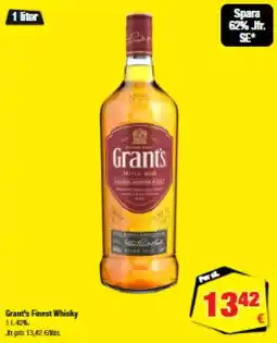 Calle Grants Finest Whisky tilbud