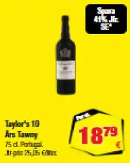 Calle Taylor's 10 Ars Tawny tilbud