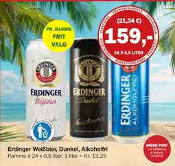 Købmandsgården Erdinger Weißbier, Dunkel, Alkoholfrei tilbud