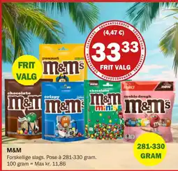 Købmandsgården M&M tilbud