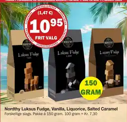 Købmandsgården Nordthy Luksus Fudge tilbud