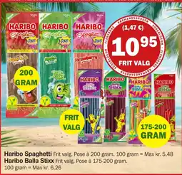 Købmandsgården Haribo Spaghetti tilbud