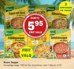 Købmandsgården Knorr Suppe tilbud
