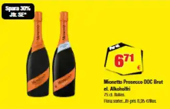 Calle Mionetto Prosecco DOC Brut tilbud