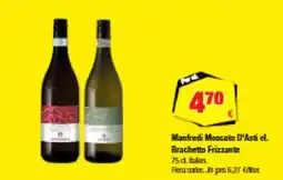 Calle Manfredi Moscato D'Asti el. Brachetto Frizzante tilbud