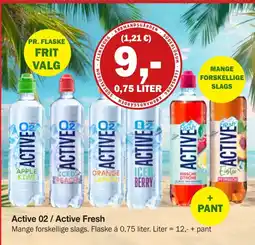 Købmandsgården Active O2 / Active Fresh tilbud