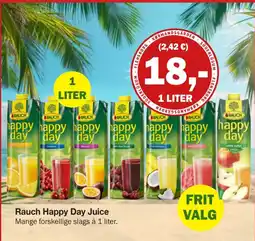 Købmandsgården Rauch Happy Day Juice tilbud