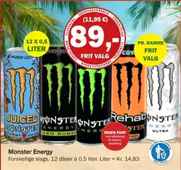 Købmandsgården Monster Energy tilbud