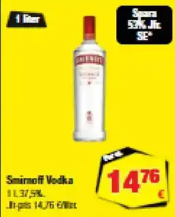 Calle Smirnoff Vodka tilbud