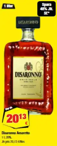 Calle Disaronno Amaretto tilbud