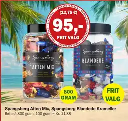 Købmandsgården Spangsberg Aften Mix, Spangsberg Blandede Krameller tilbud