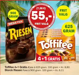 Købmandsgården Storck Toffifee tilbud