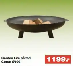 Bauhaus Garden Life bålbad Corun Ø100 tilbud