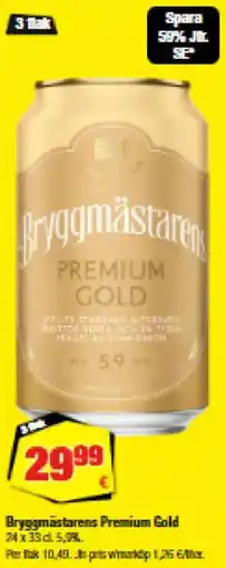 Calle Bryggmästarens Premium Gold tilbud