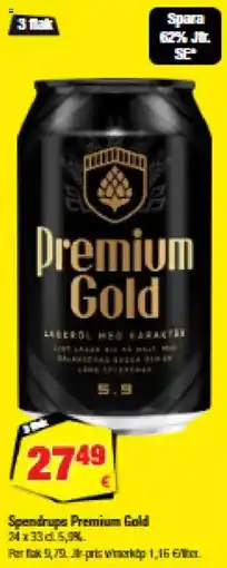 Calle Spendrups Premium Gold tilbud