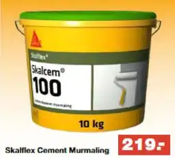 Bauhaus Skalflex Cement Murmaling tilbud