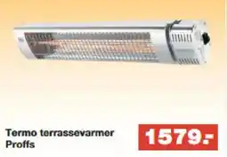 Bauhaus Proffs Termo terrassevarmer tilbud