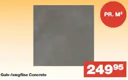 Bauhaus Gulv-/vægflise Concrete tilbud