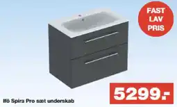 Bauhaus Ifö Spira Pro sæt underskab tilbud