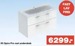 Bauhaus Ifö Spira Pro sæt underskab tilbud