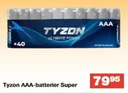 Bauhaus Tyzon AAA-batterier Super tilbud