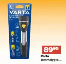 Bauhaus Varta lommelygte tilbud