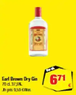 Calle Earl Brown Dry Gin tilbud