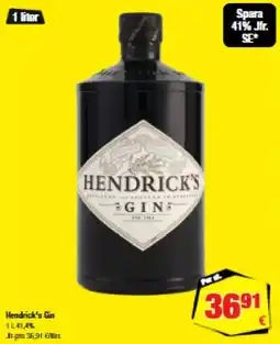 Calle Hendrick's Gin tilbud