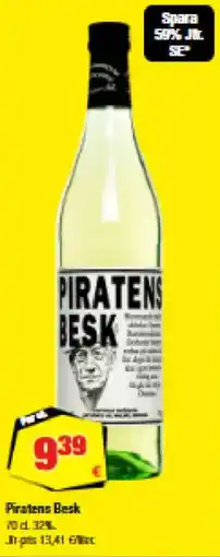Calle Piratens Besk tilbud