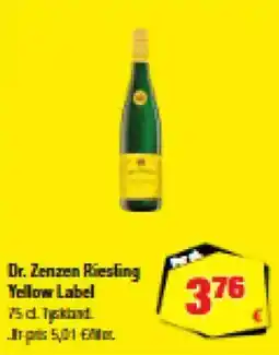 Calle Dr. Zenzen Riesling Yellow Label tilbud