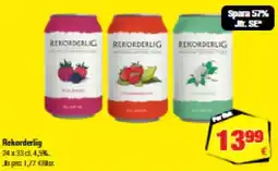 Calle Rekorderlig tilbud