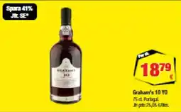 Calle Graham's 10 YO tilbud