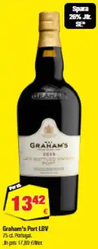 Calle Graham's Port LBV tilbud