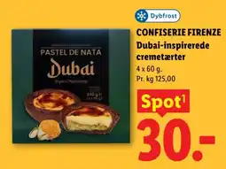 Lidl Dybfrost Pastel de Nata Dubai Style Chocolate tilbud