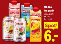 Lidl Maaza Frugtdrik tilbud